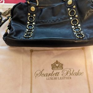 Scarlett Blake luxury handbag black